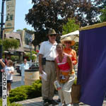 In 2nd of May, Saturday, 3 years, 2002 to 2004. President Jaclyn 2004, Art & Craft Show, Centre Street & Park Avenue.