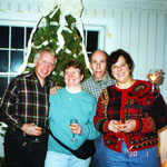Christmas Tree! End of December, 2000, living room