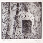 10x7, 'Soft', 6, Garret Toffey. Old printer Elitch, pencil drawing, College, East North Carolina, '75.